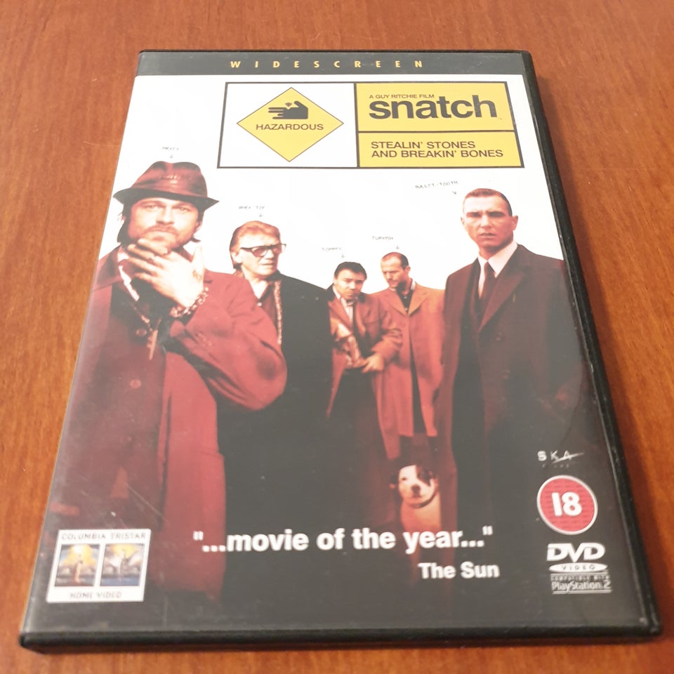 Snatch (Box-set med 2 Discs samt booklet), instruktør Guy