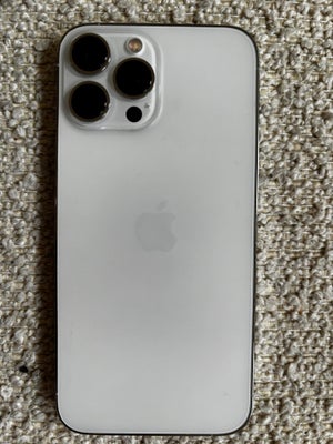 iPhone 13 Pro Max, 128 GB, hvid, Perfekt, Brugt iPhone 13 pro max 128gb

Købt i 2022 og fremstår i p