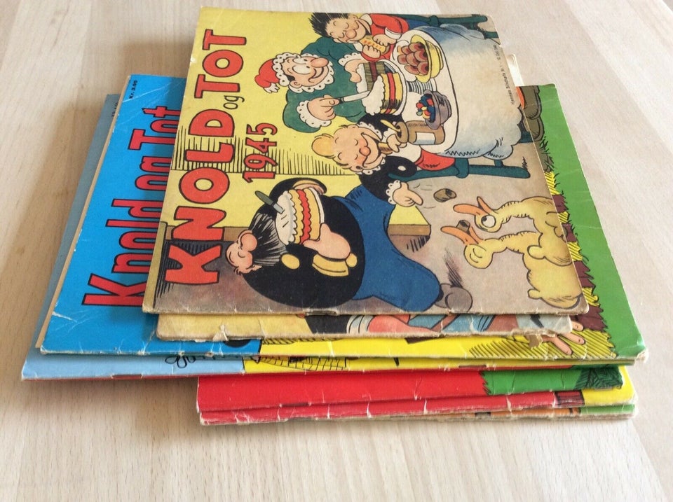 Knold og tot 1945 1950 mm, Tegneserie