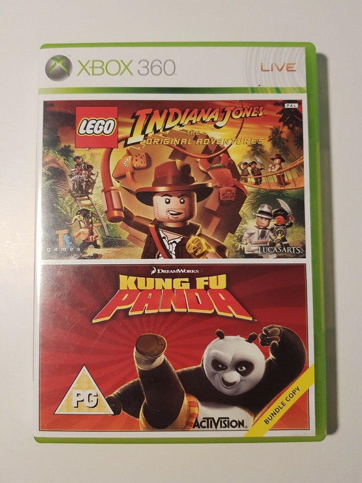 Lego Indiana Jones + Kung Fu Panda, Xbox 360