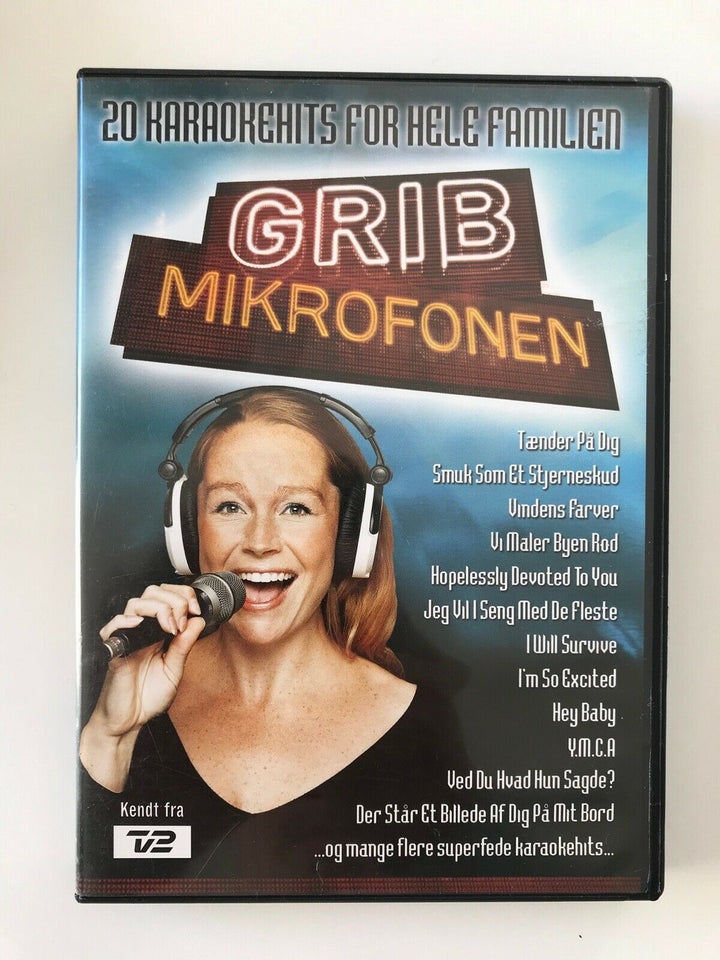 Grib Mikrofonen, instruktør TV2, DVD