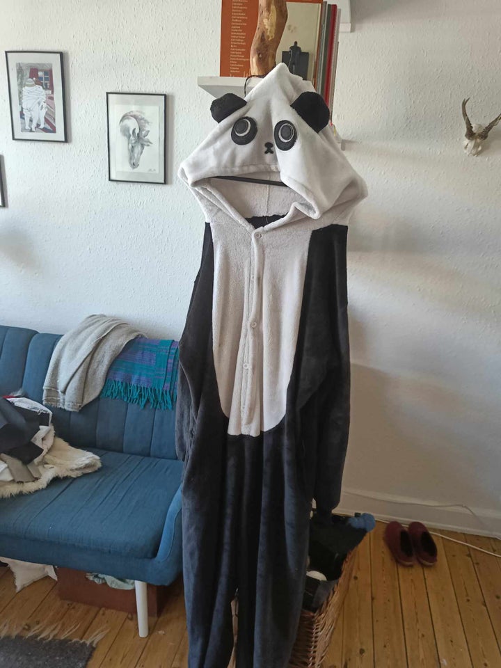 Pandakostume, heldragt til voksne. Onesize