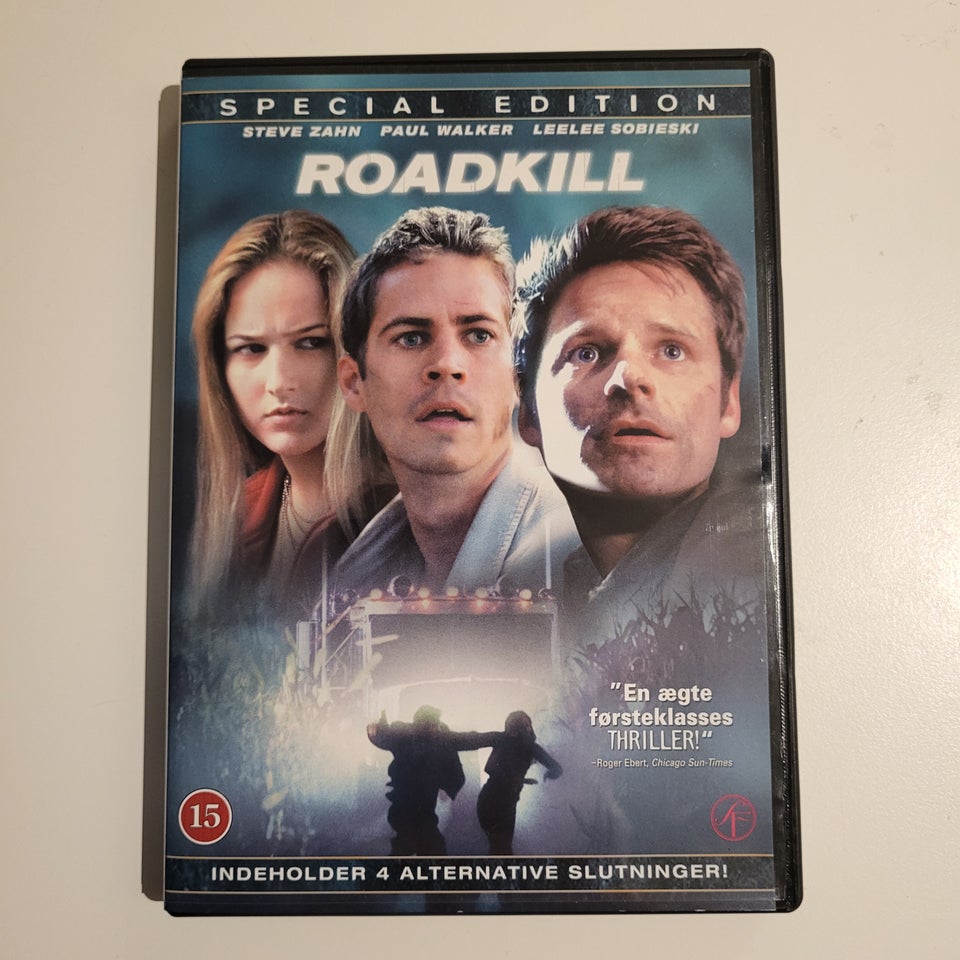 Roadkill, DVD, drama