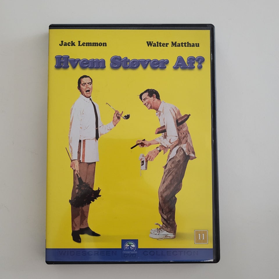 Hvem støver af, DVD, komedie