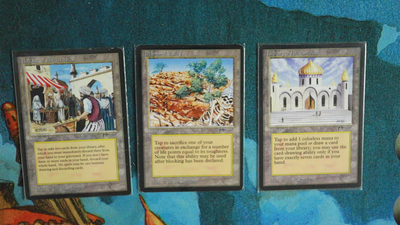 Samlekort, Komplet Arabian Nights Magic the Gathering MTG, TAGER IMOD BUD!
Komplet Arabian Nights fr