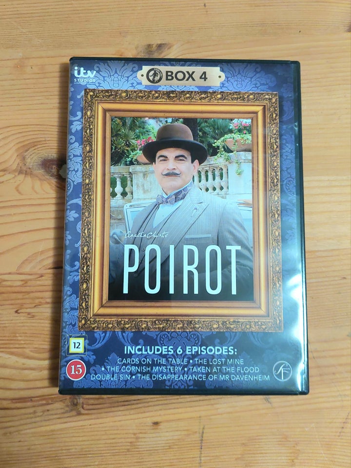 Poirot box 3, 4, 6