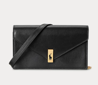 Clutch, Polo ID Leather Chain Wallet And Bag