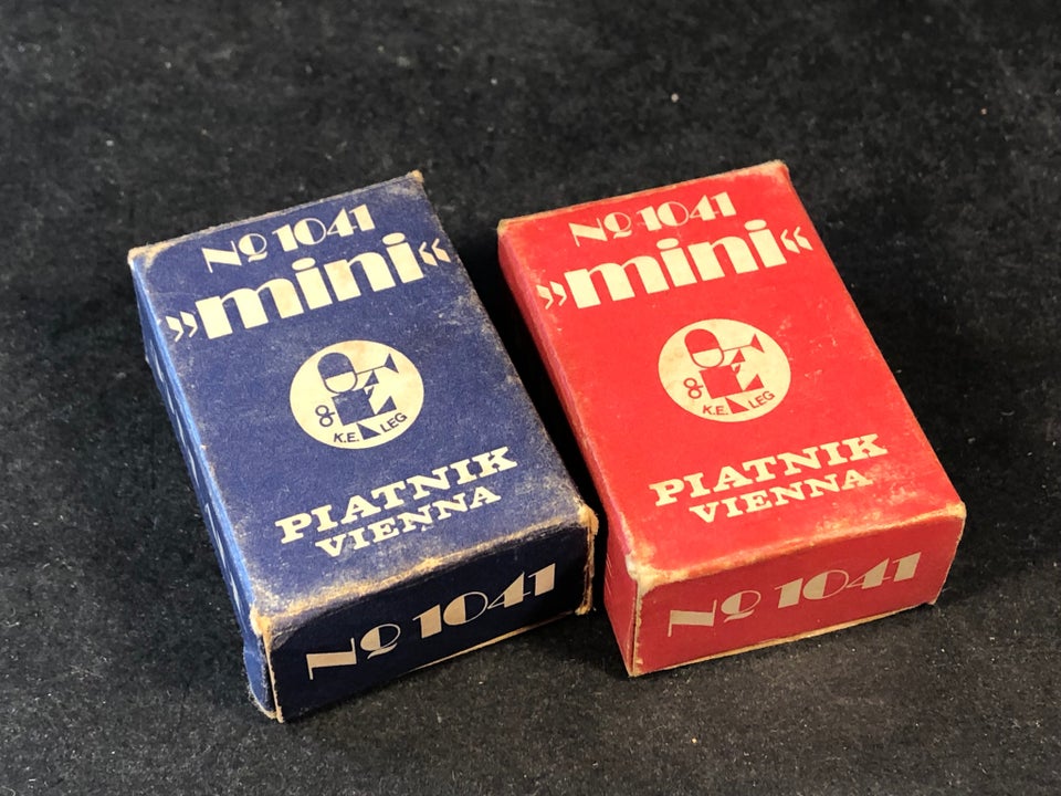Spil, Vintage mini Spillekort sæt