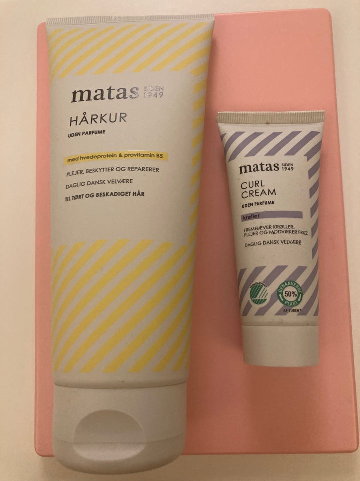 Hårpleje og tilbehør, Hårkur + Curl Cream, MATAS