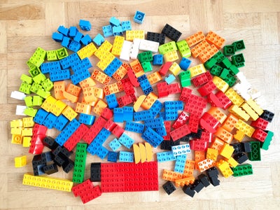 Lego Duplo, Lego duplo forskellige klodser. Assorterede. Med brugsspor.