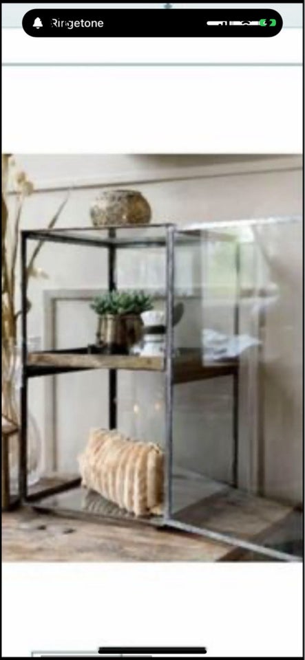 Glas display, Chic antique