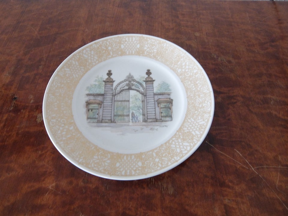 Porcelæn, Plate, Københavnske Prospekter