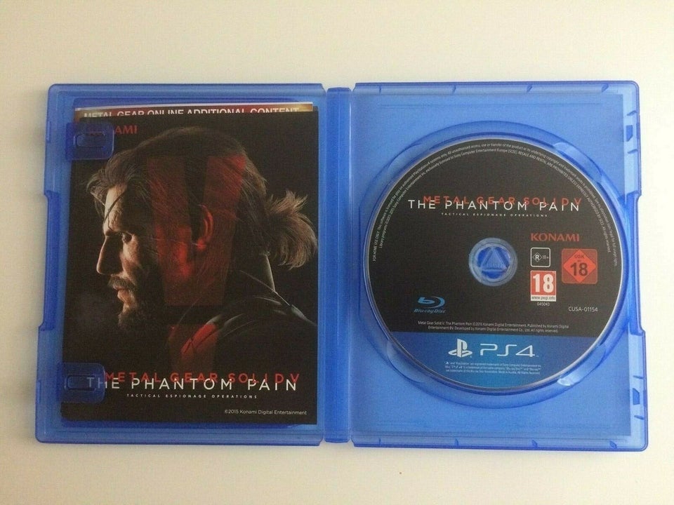 Metal Gear Solid The Phantom Pain, PS4