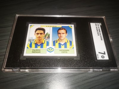 Samlekort, Filippo Inzaghi 1993 Verona Rookie Sticker SGC 7, Ac Milan
Italien
Juventus
Hellas Verona