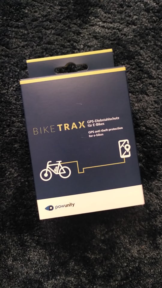 Andet, bike trax gps tracker powunity
