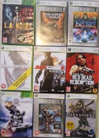 Diverse spil pr. stk. 50 kr, Xbox 360, anden genre