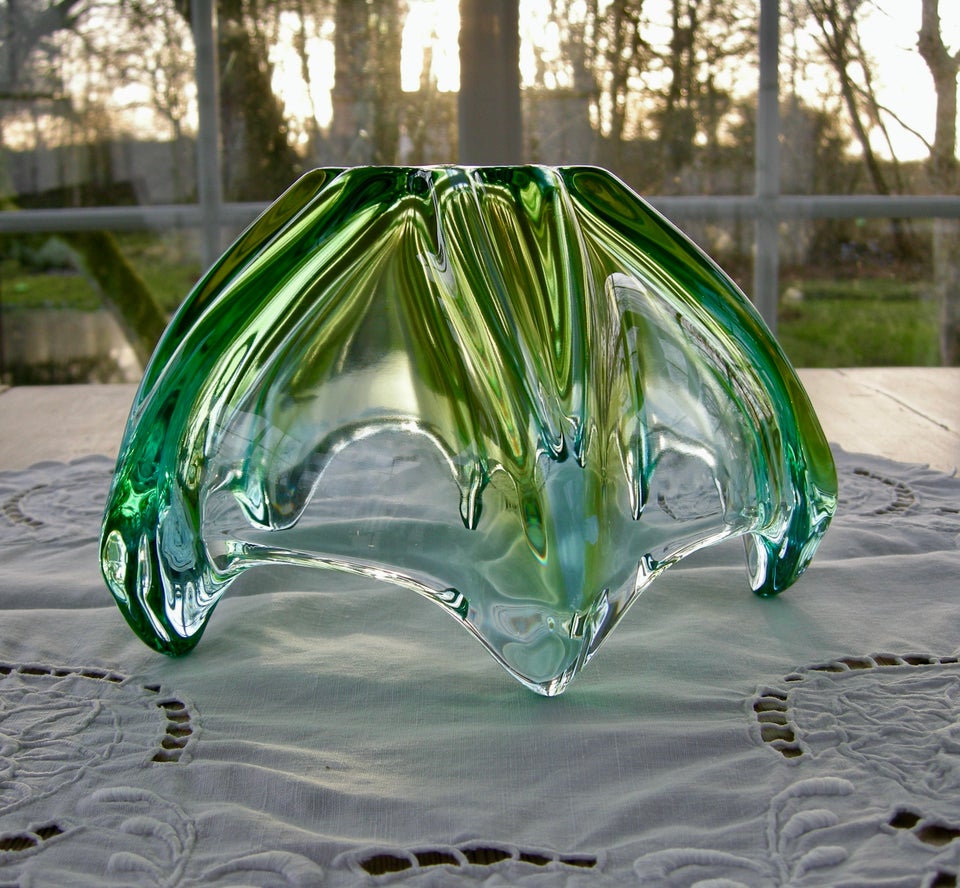 Glas, #Vintage glasskål #Unika glaskunst #Skål, #Murano