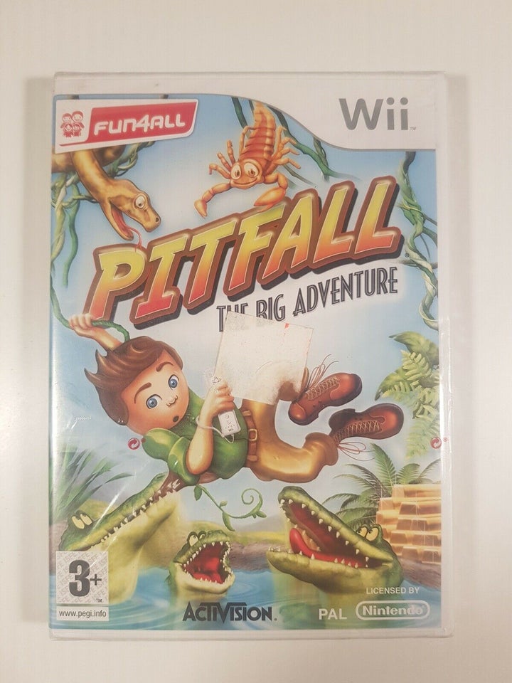 (Nyt i folie) Pitfall, Nintendo Wii