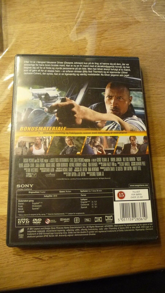Faster, DVD, action