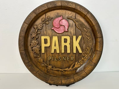 Andre samleobjekter, Park Pilsner 'øltøndebund' skilt, Der er her tale om et flot Park Pilsner 'øltø
