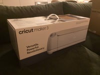 Skæremaskine, Cricut Maker 3 - helt ny