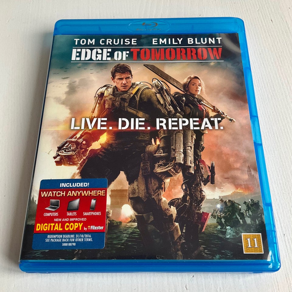 Edge Of Tomorrow, Blu-ray, action