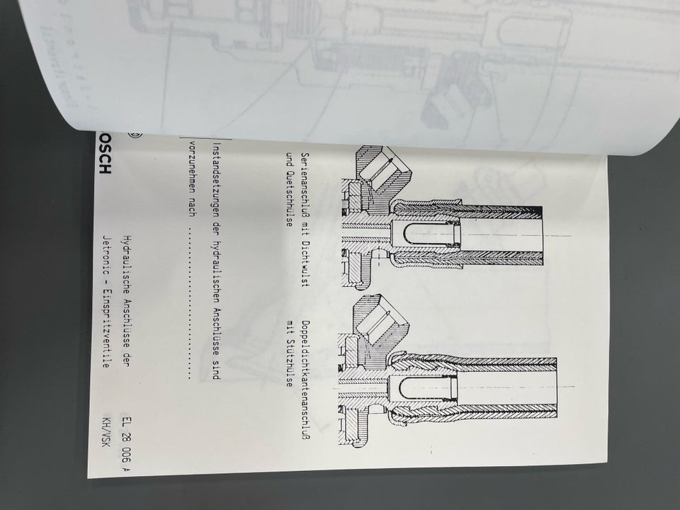 Vintage bog om BOSCH L-Jetronic indsprøjtning