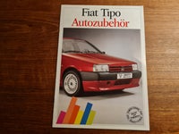 Fiat Tipo udskyrskatalog fra slutningen af 1980...