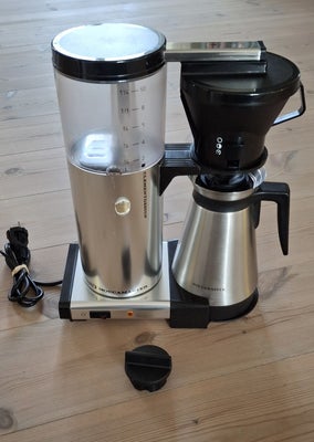 Kaffe maskine med thermokande, Moccamaster CDT Thermo, Kapacitet: Brygger op til 2,5 liter (10 koppe