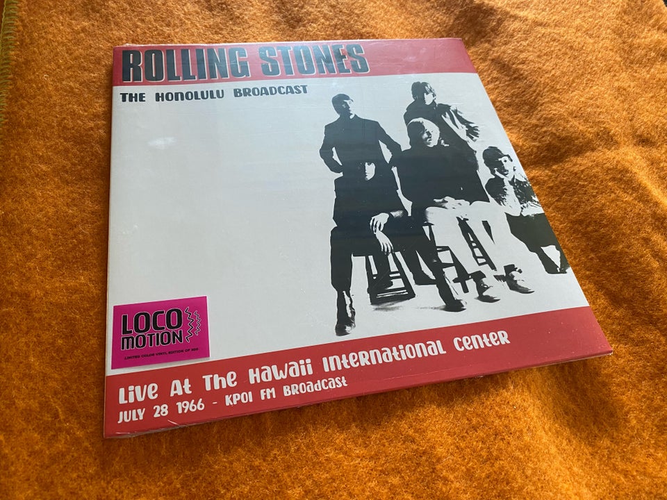 LP, THE ROLLING STONES, The Honolulu Broadcast…NY I FOLIE