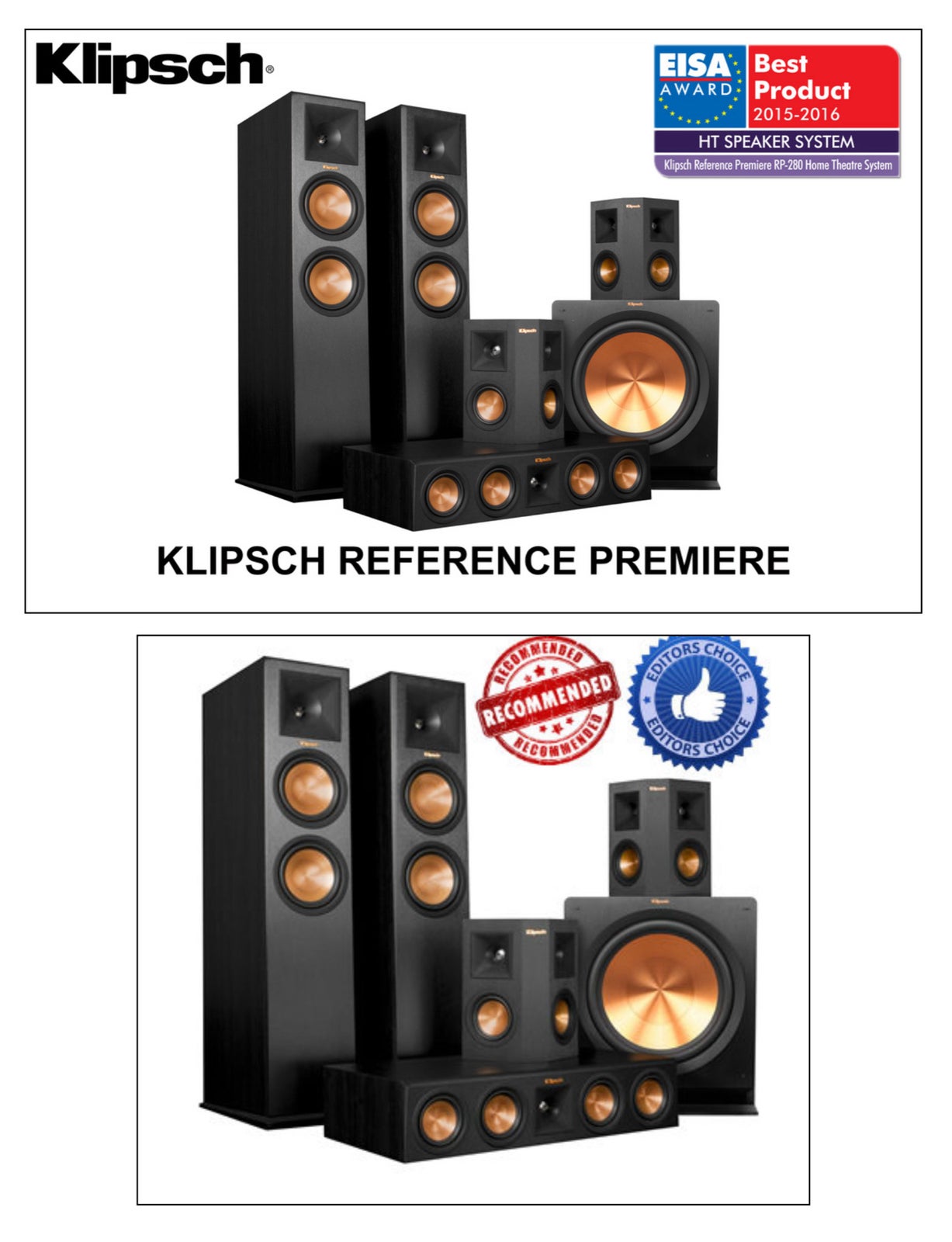 Højttaler, KODA, Klipsch Reference Premiere 450C