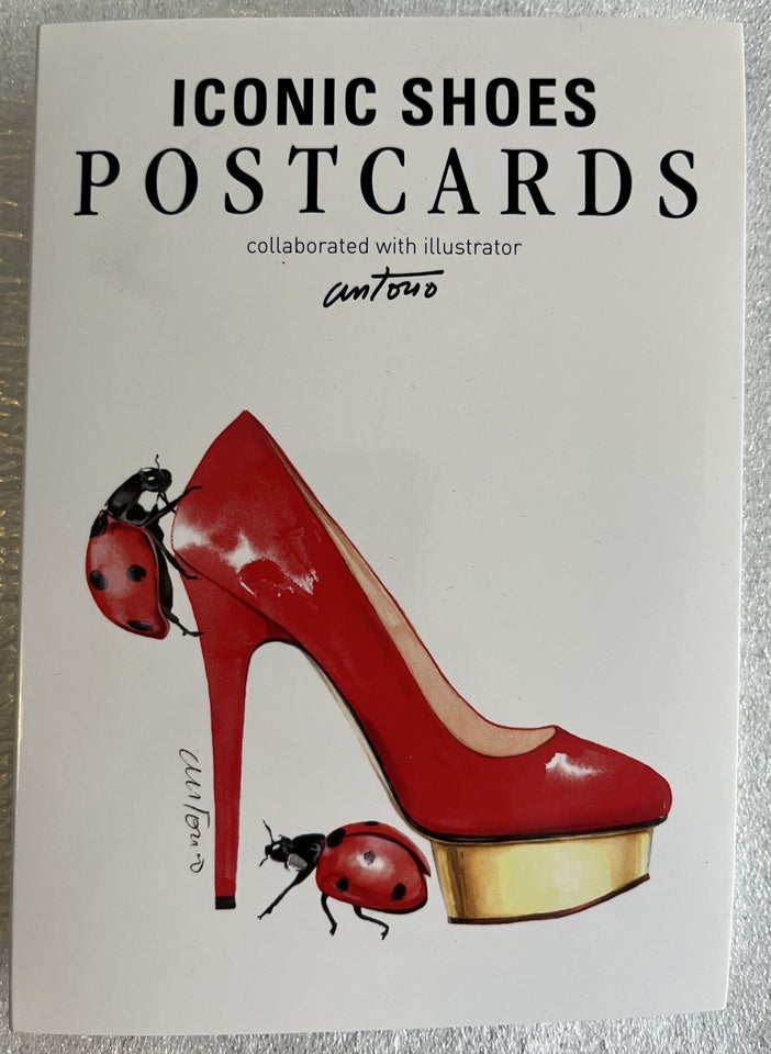 Postkort, Iconic Shoes booklet