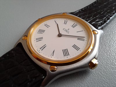 Herreur, Ebel, Smukkeste unisex ur til en særdeles god pris.
Ebel ref. 181909.
Som ny.
Med ny Ebel k