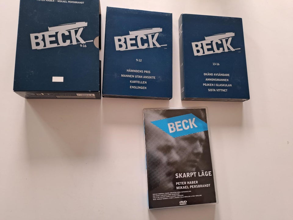 BECK 9-17, DVD, TV-serier