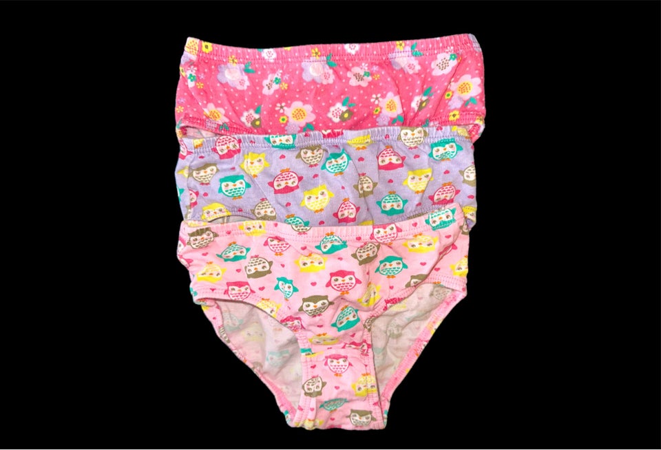 Undertøj, Underbukser 98 / undertøj ugle blomster , Lyserød lilla pink tøjpakke tøjpakker – dba.dk – Køb Salg af Nyt Brugt