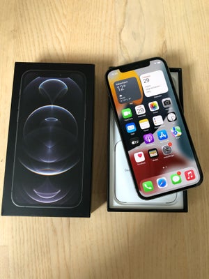 iPhone 12 Pro, 256 GB, sort, Perfekt, Iphone 12 pro   256 GB sælges. Telefonen er i perfekt stand. D