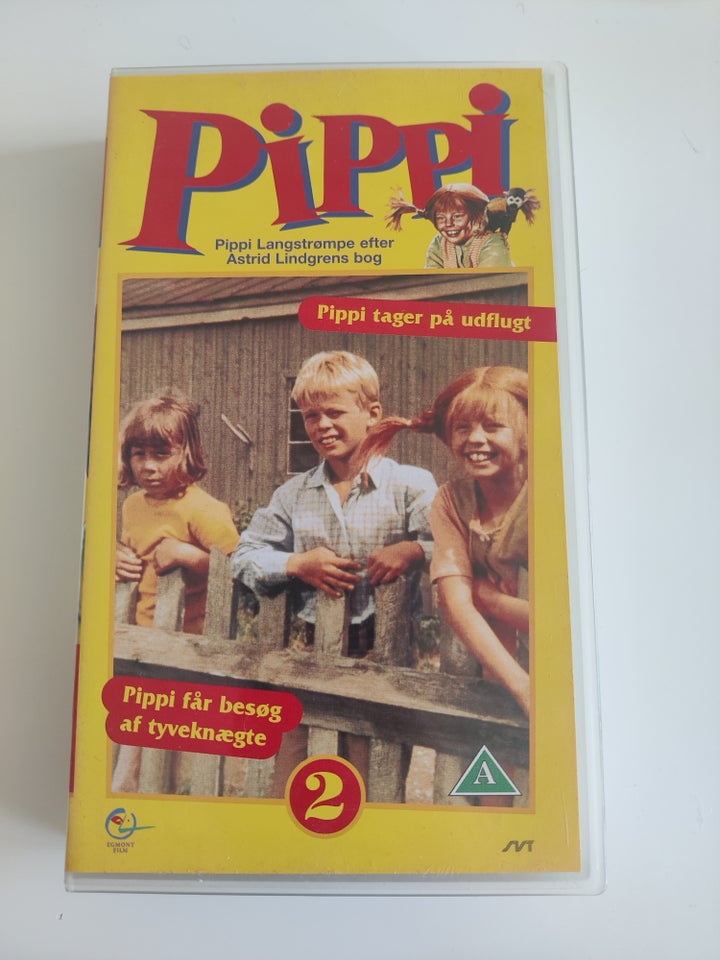 Familiefilm, 5 x Pippi Langstrømpe VHS film