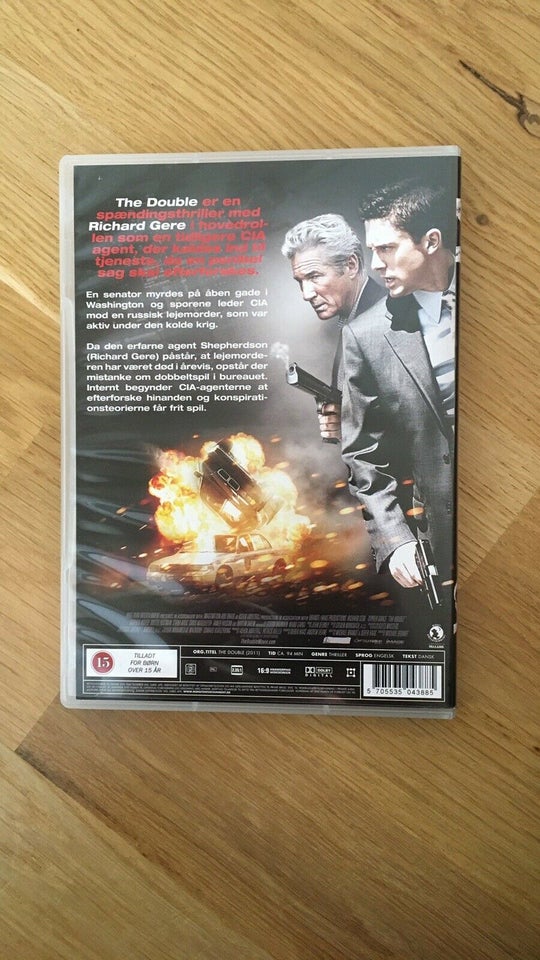 The double, DVD, thriller