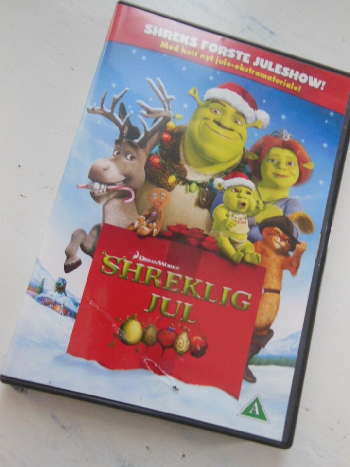 Shreklig Jul , DVD, animation