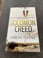 Solomon creed, Simon toyne , genre: krimi og spænding
