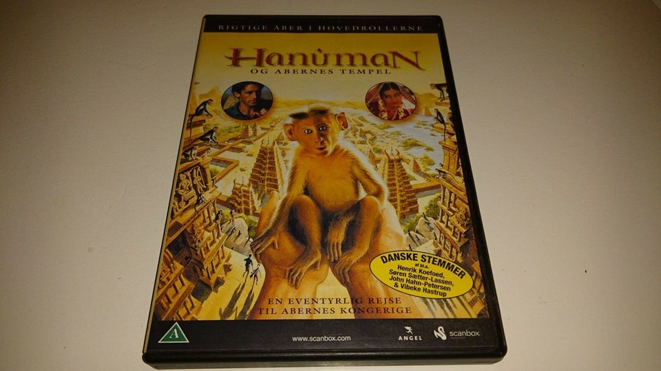 Hanuman og abernes tempel, DVD, eventyr