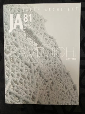 JA 81. Hiroshi Sambuichi, The Japan Architect, Aldrig brugt og derfor så god som ny

Kan sendes på k