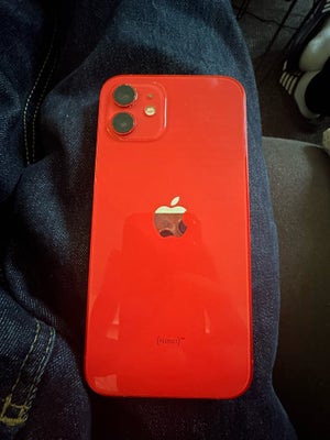 iPhone 12, 64 GB, rød, Perfekt, Sælger denne lækre iphone 12, i en fed farve??
Fejler ingenting, og 