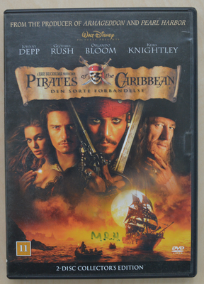 Pirates of the Caribbean Den sorte forbandelse, DVD, eventyr, Pirates of the Caribbean Den sorte for
