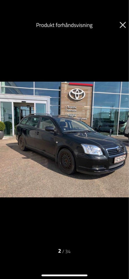 Toyota Avensis, 1,8 VVT-i Sol, Benzin