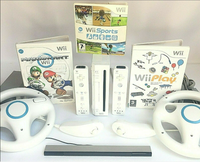 Nintendo Wii, Mario Kart Wii Pakke med rat og Wii Sports, God