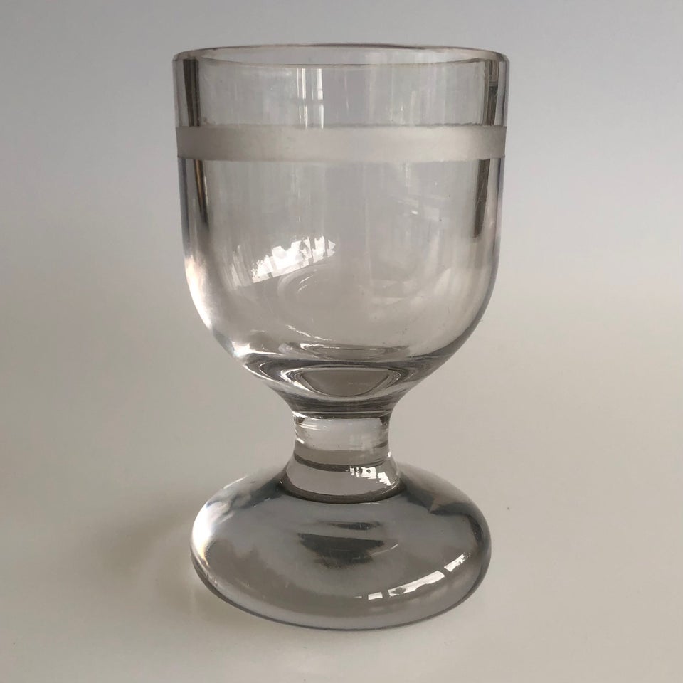 Glas, Dramglas med. Ætset bånd, 19.århundrede