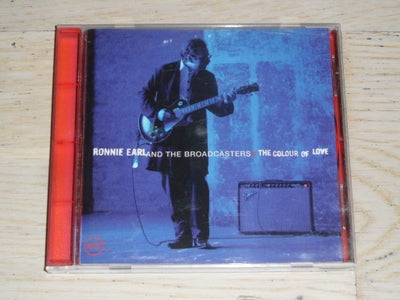 RONNIE EARL & THE BROADCASTERS: THE COLOUR OF LOVE, blues, 1997 Verve Records 314 537 562-2
cd er vg