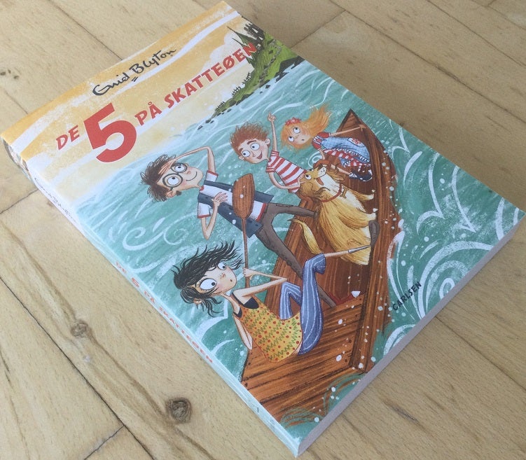 De fem på skatteøen (nr.1 ), Enid Blyton