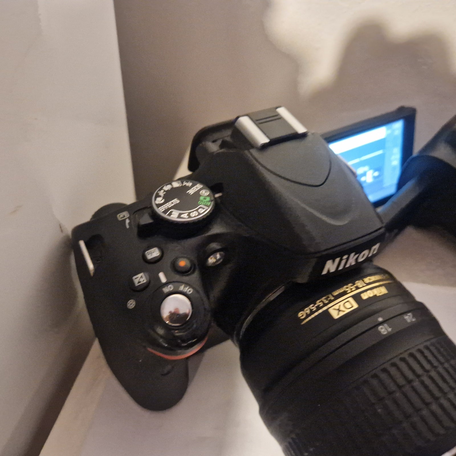 Nikon D5100, spejlrefleks, 16,4 megapixels